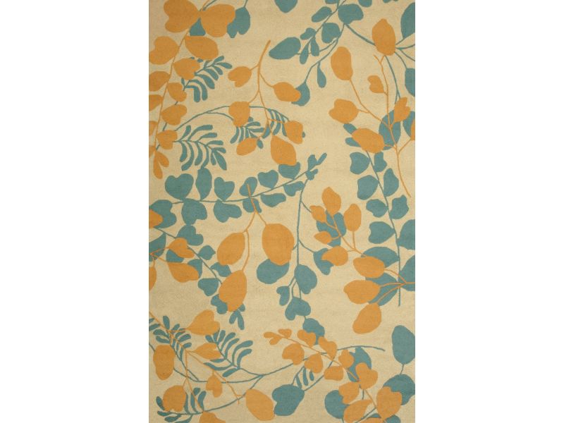 Sawgrass Mills by Hatteras Outdoors Violet Pebble Yellow Outdoor Rug